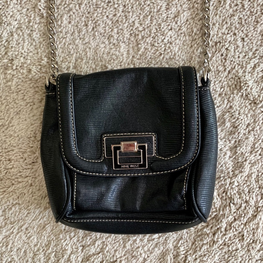 Black Nine West Crossbody Bag